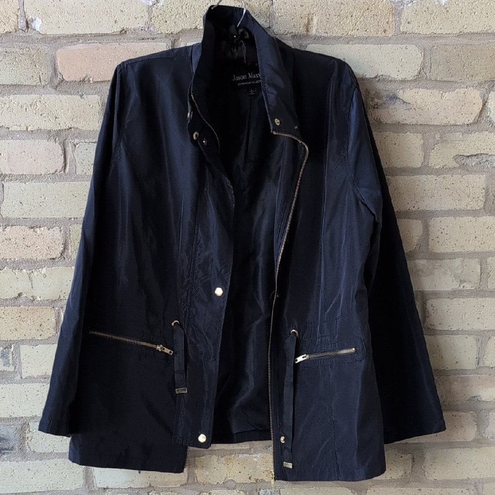 Jason Maxwell Navy Utility Jacket - image 1